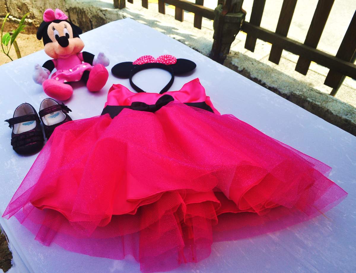 Ellerie's First Birthday - Minnie Mouse Polka dots