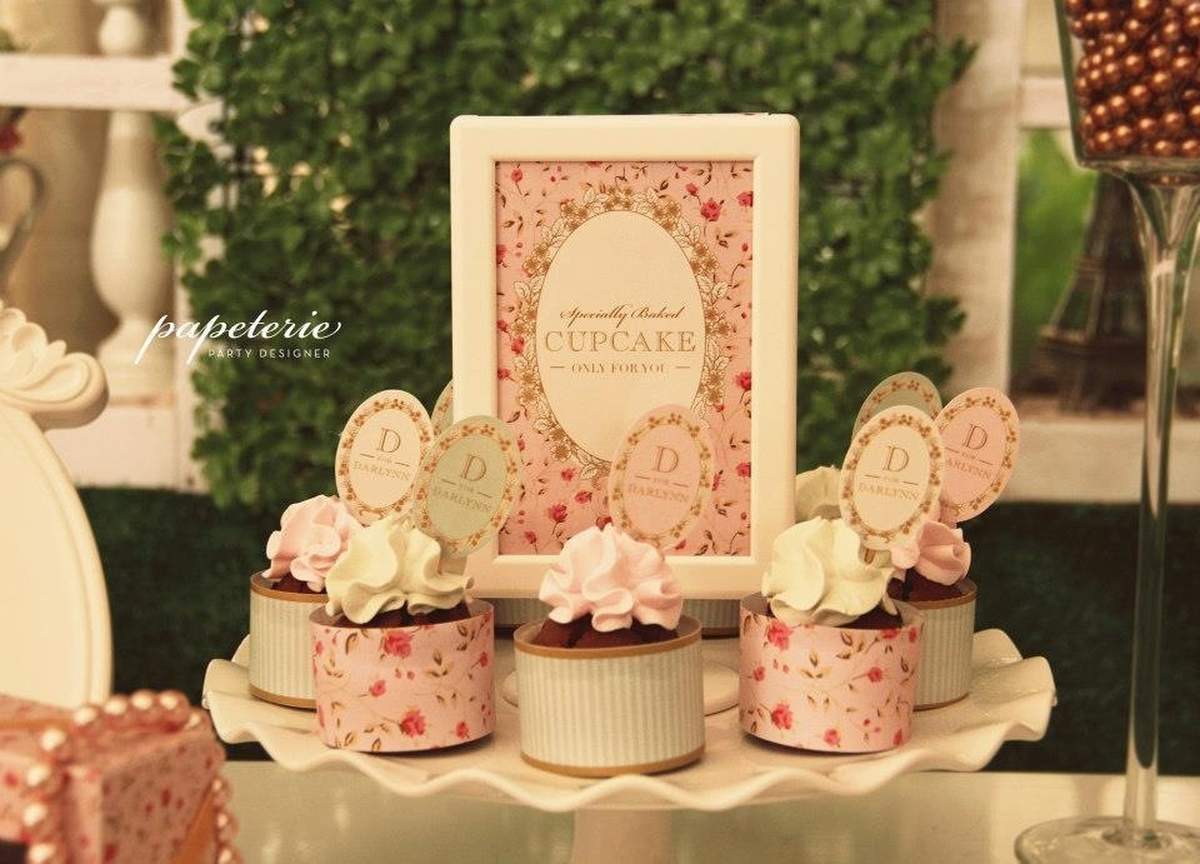 La Duree inspired party Baby fullmonth celebration Party Ideas Photo