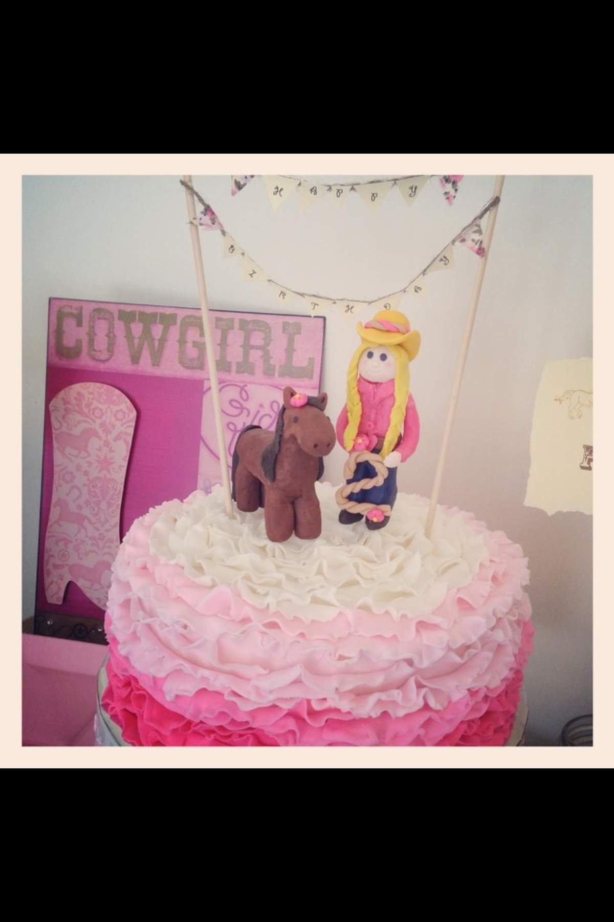Cowgirl Chic - Cowgirl/horse