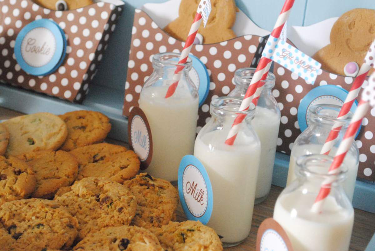 Cookies Milk Birthday Party Ideas Photo 1 Of 19 Catch My Party Cookies Milk Birthday Party Ideas Photo 1 Of 19 Catch My Party