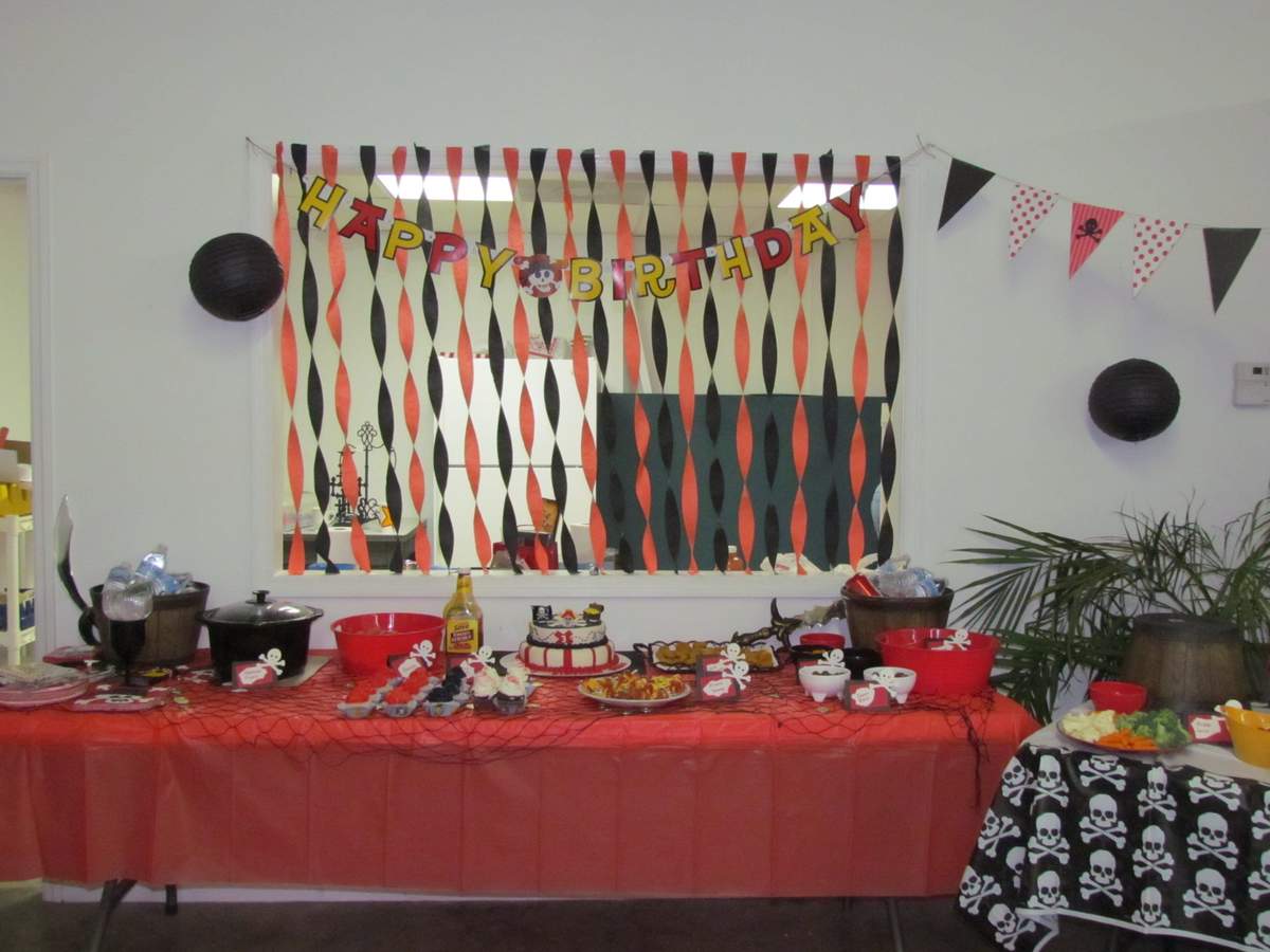 Brett's 3rd Birthday Pirate Party - Pirate Party