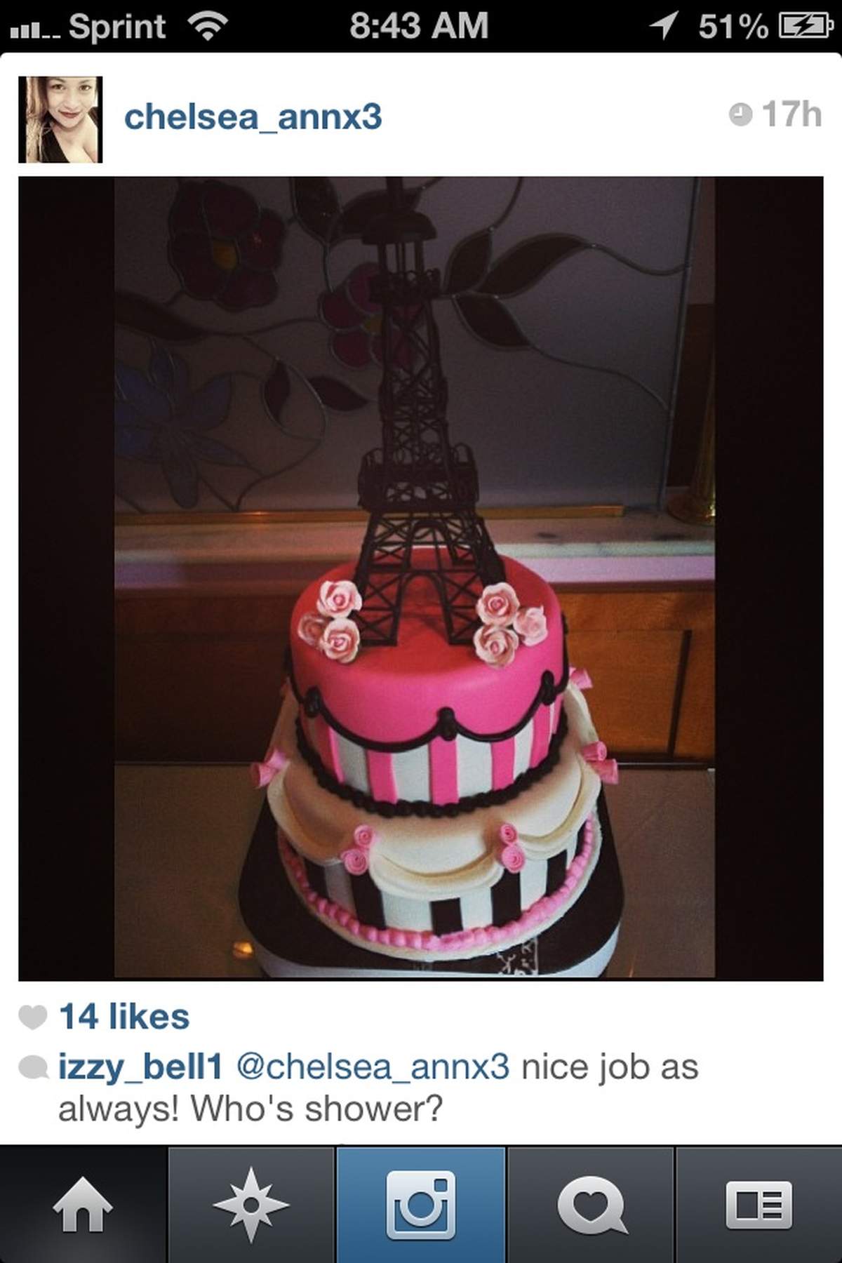 Yari's Bridal Shower - Parisian, French, Paris, Pink, Pink and black
