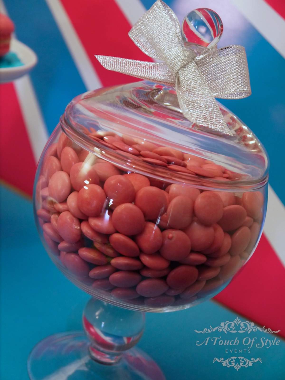 Pink, Blue and Silver Birthday Party Ideas | Photo 10 of 17 | Catch My ...