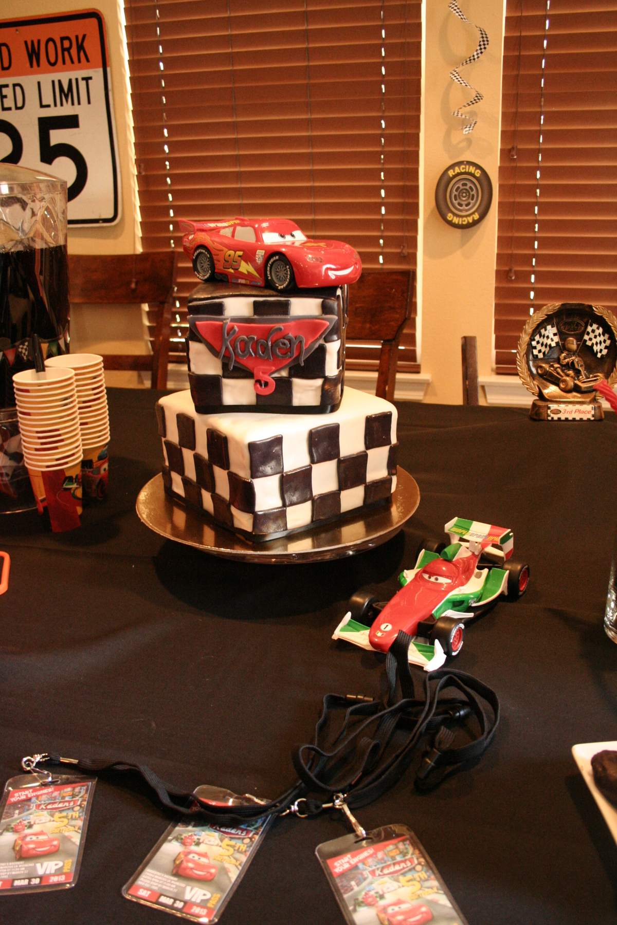 Kaden's 5th Birthday - Disney Cars - Disney Cars
