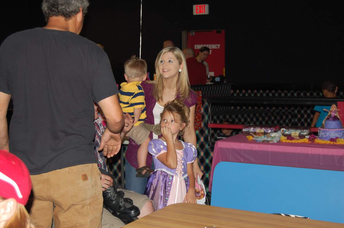Alyssa's 7th Birthday  - Tangled /Skating Party