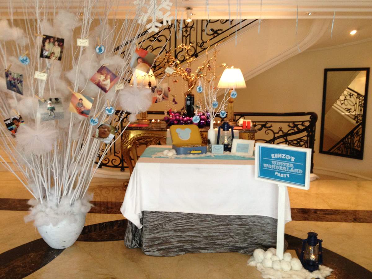 Kenzo's Winter Wonderland Party - winter wonderland