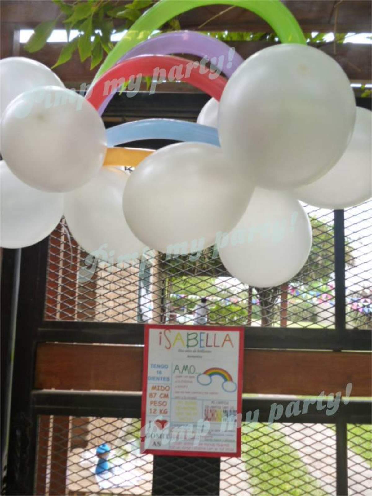 Bella´s rainbow party! - Rainbow