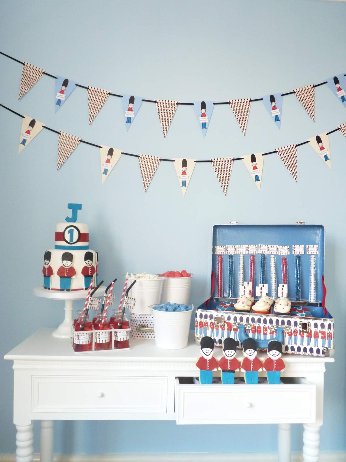 Little Solider - First Birthday Party