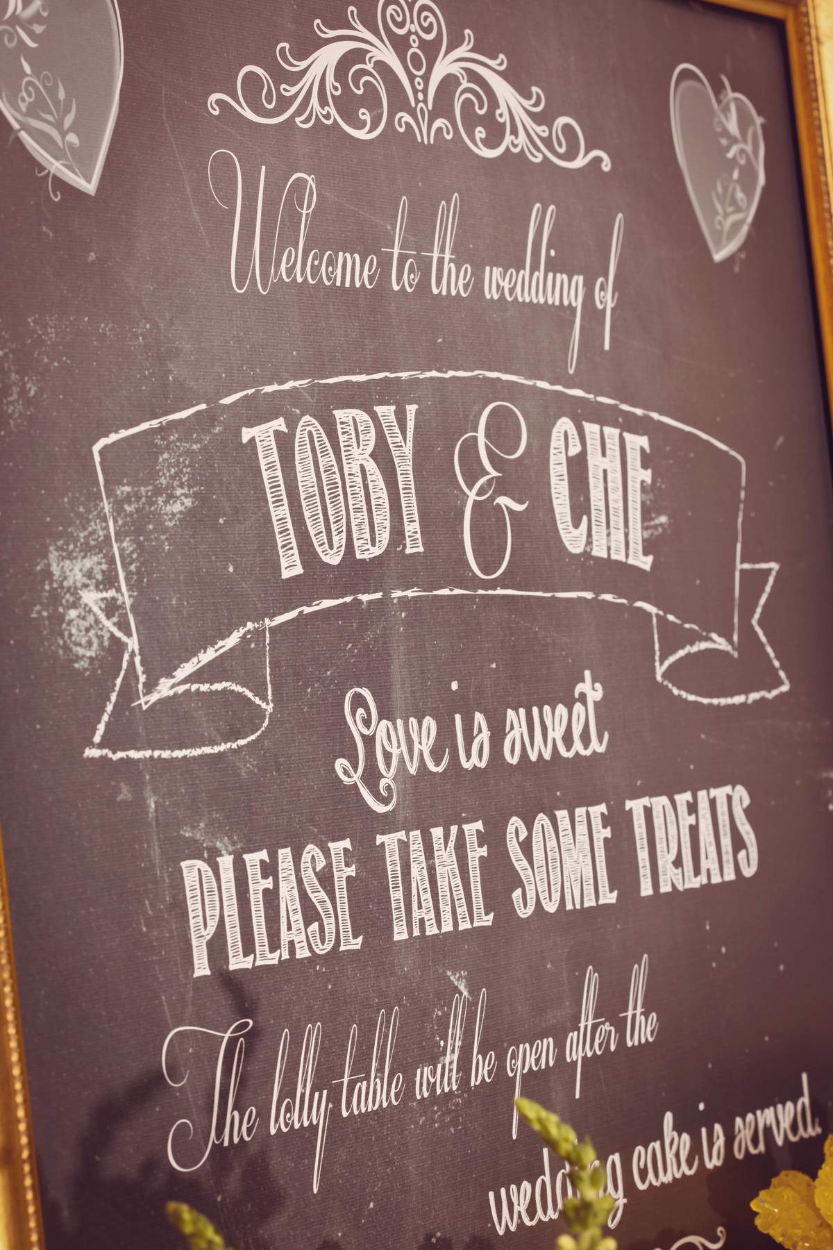 Vintage Garden Wedding Lolly Table - Vintage Garden