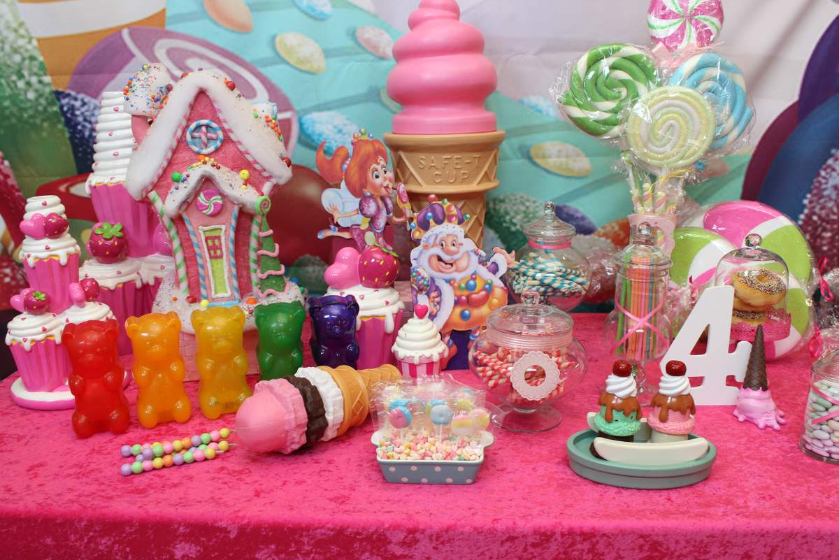 Super Sweet 4th Birthday Party - Candyland