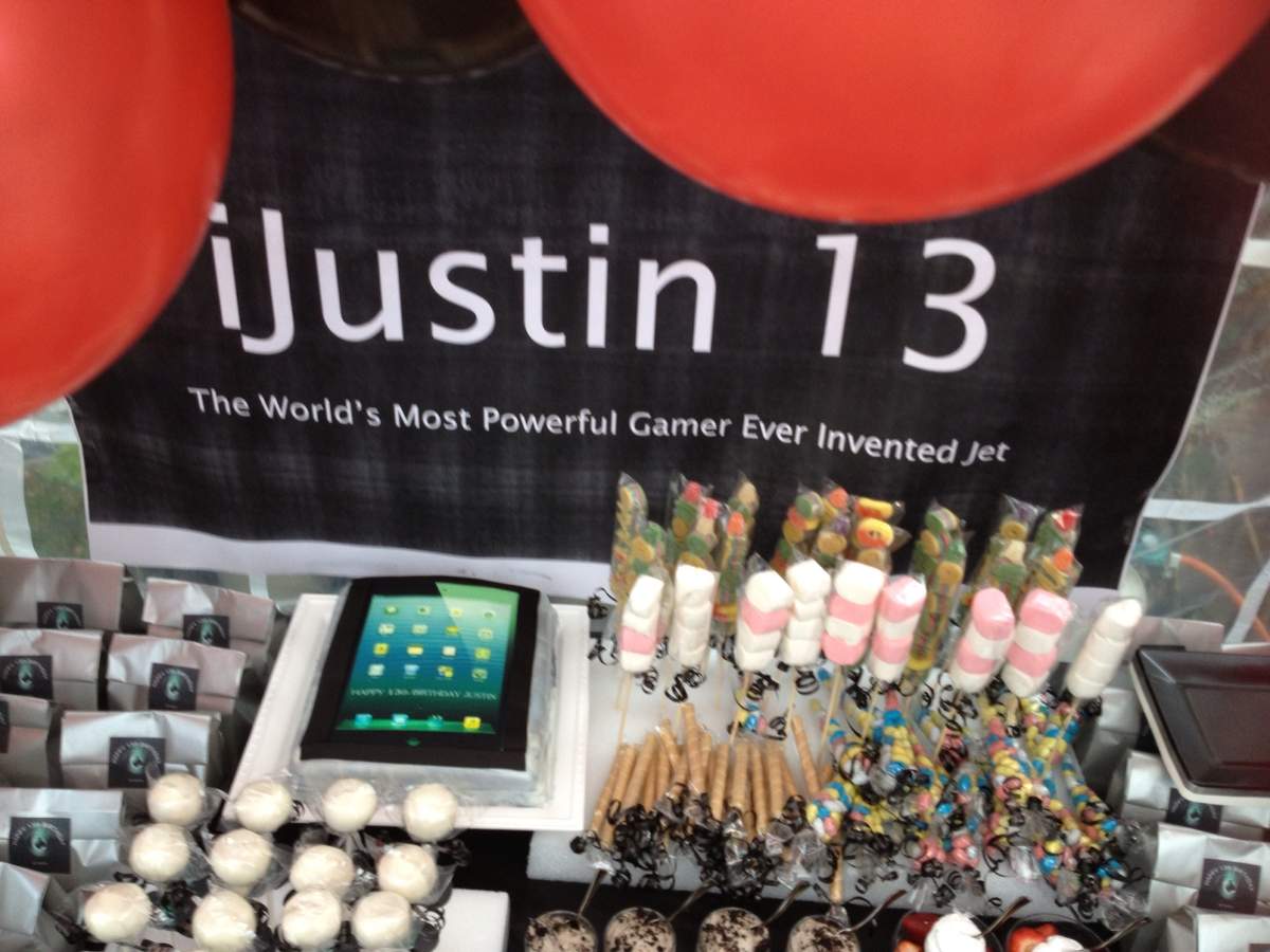 IPAD Birthday Party Ideas Photo 2 of 6 Catch My Party