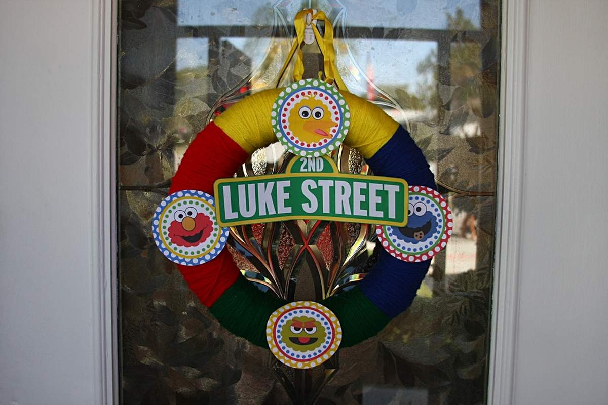Luke's 2nd birthday - Sesame Street