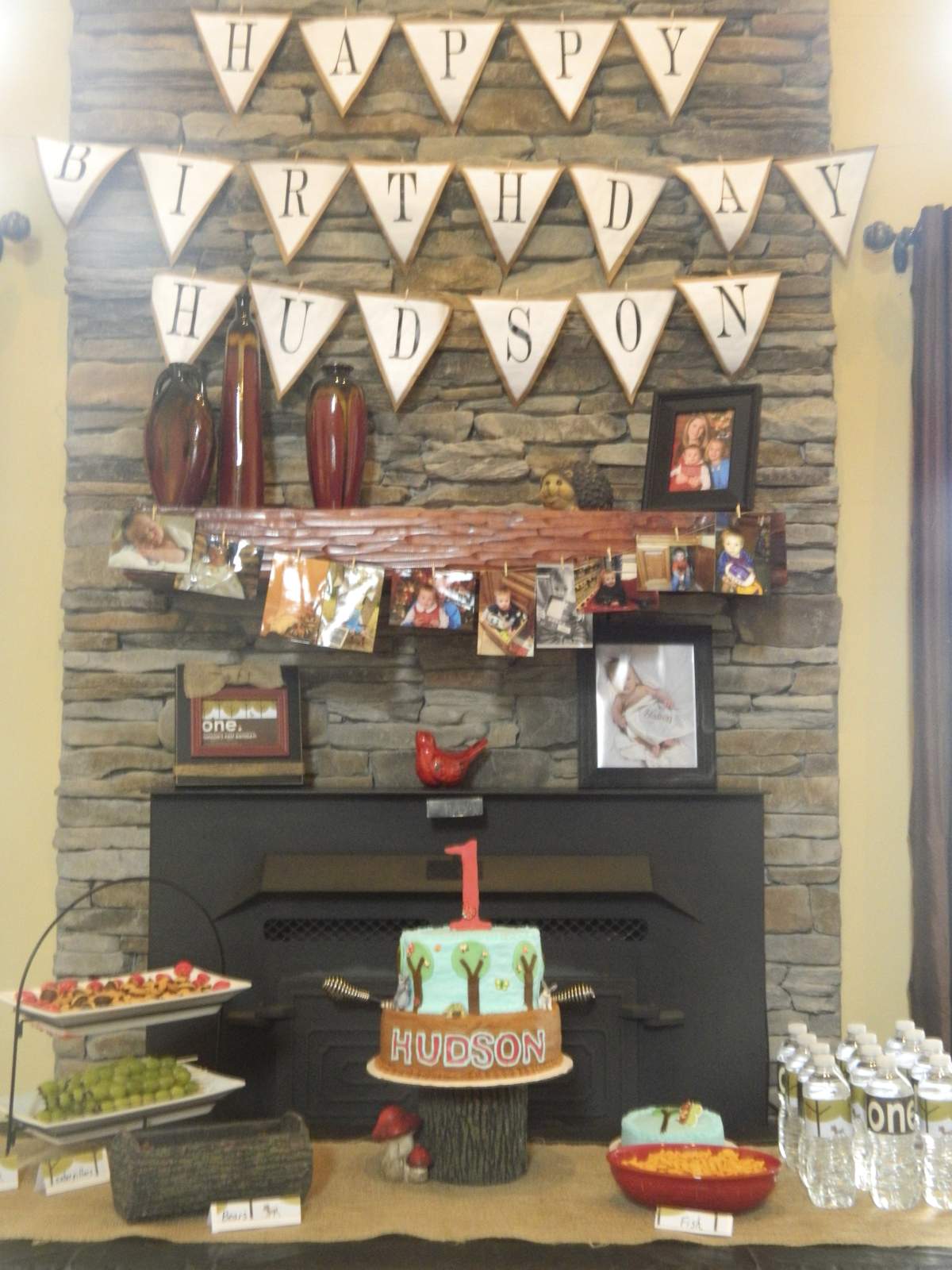 Hudson Turns One - Woodland Critters