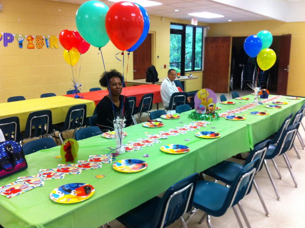 Kamerin's 1st Birthday - Sesame Street
