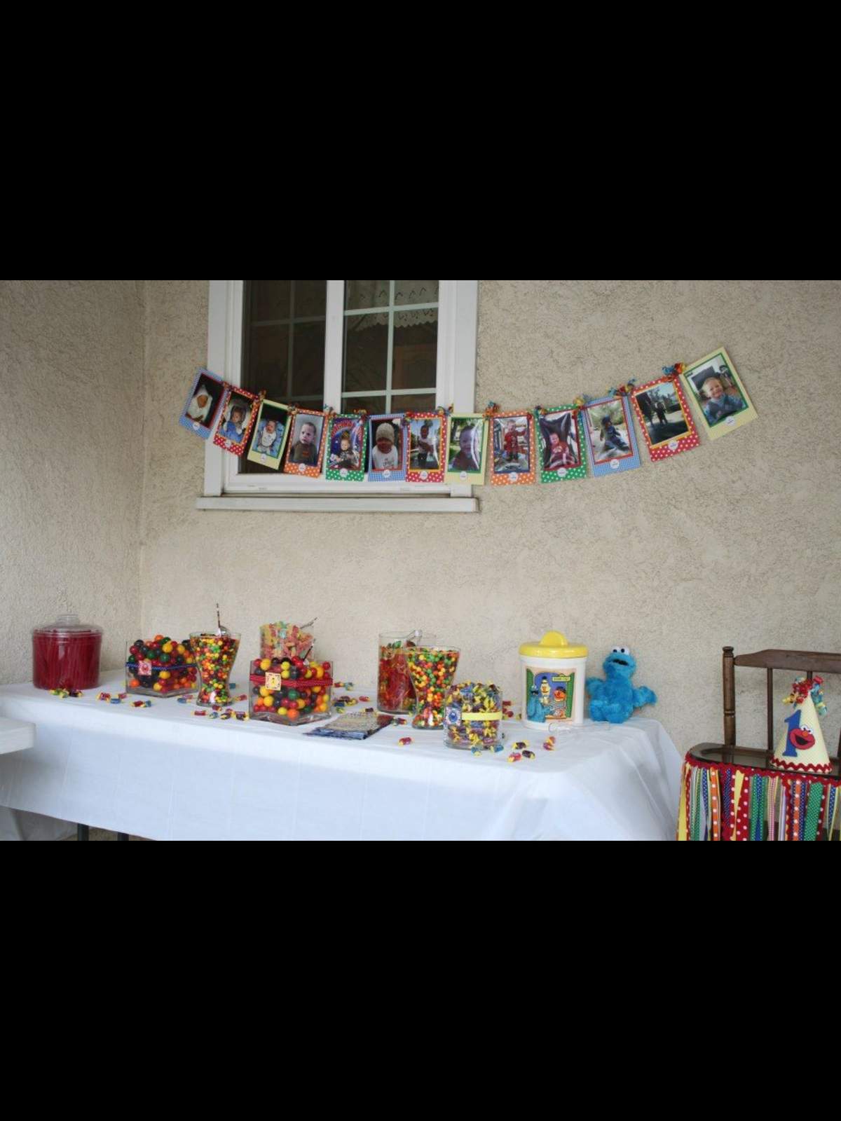 Grant's 1st birthday - Sesame Street