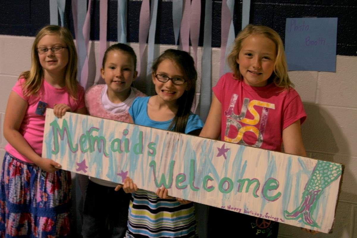 Mermaid Birthday Party (for Sydney's 9th) - Mermaid 