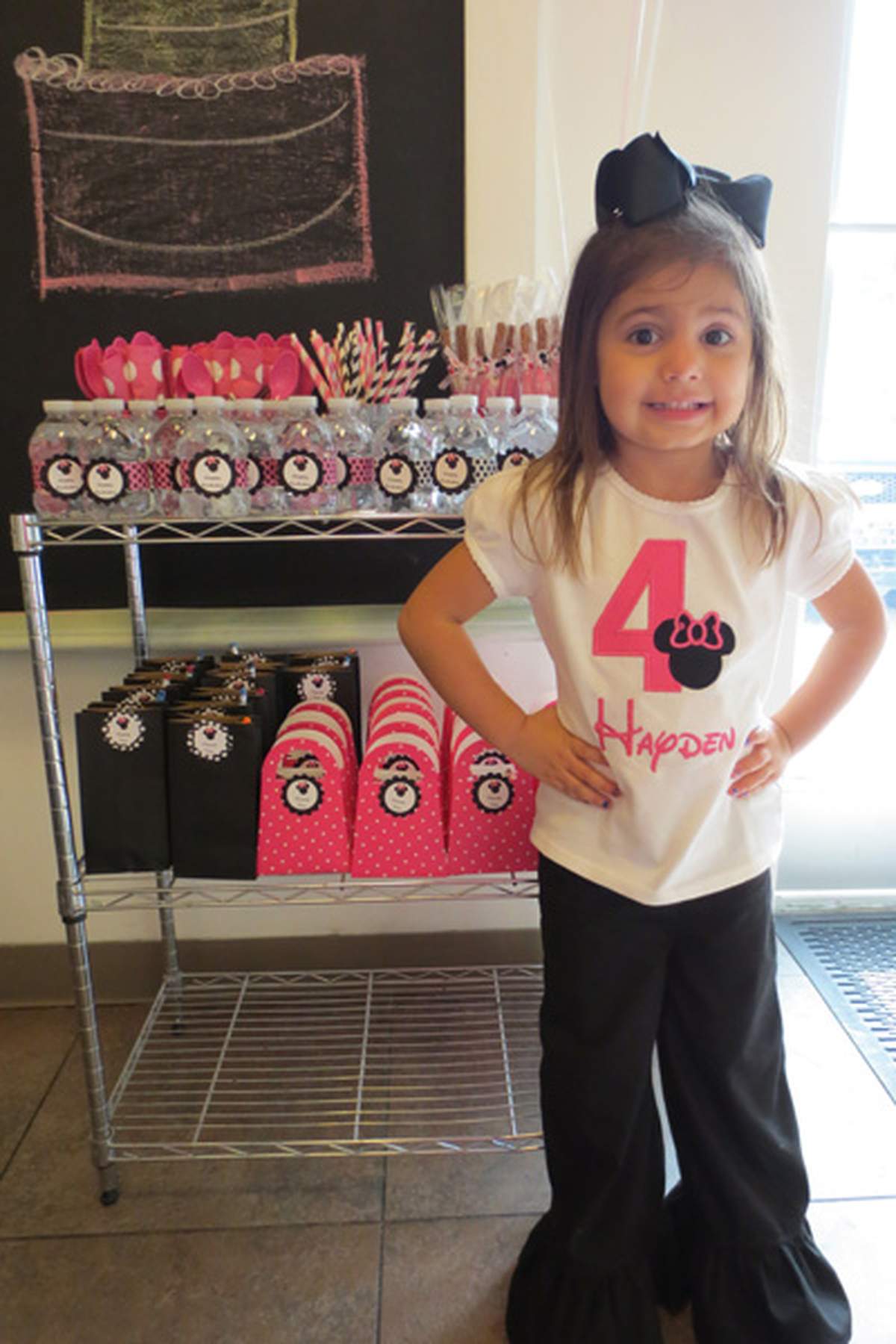 Hayden 4th Birthday - Minnie Mouse