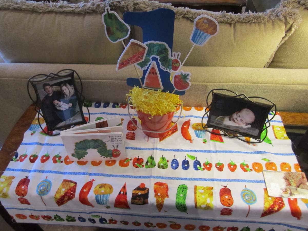 Evan's 1st Birthday - Very Hungry Caterpillar