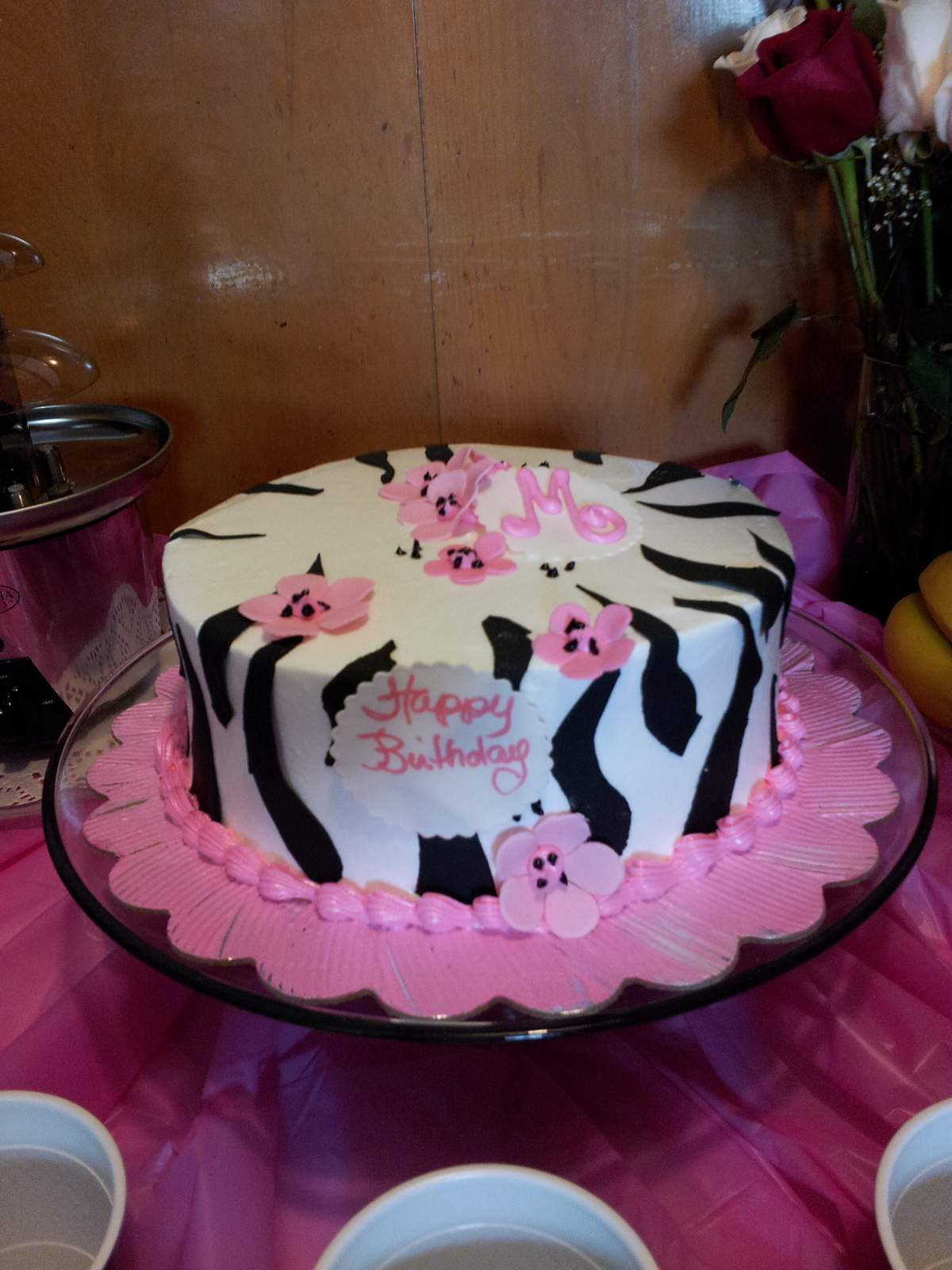 celebrating my 39 - Zebra Party