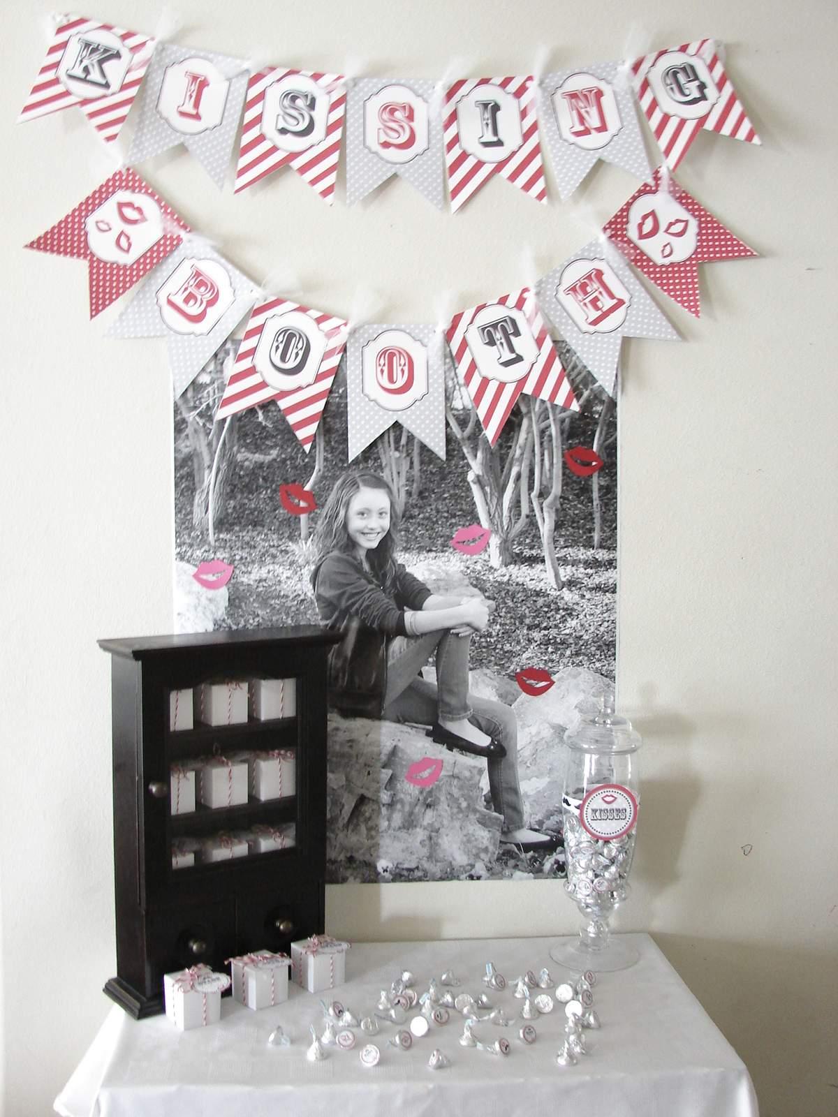 12 Year Lips and Mustache Party - Lips and Mustache
