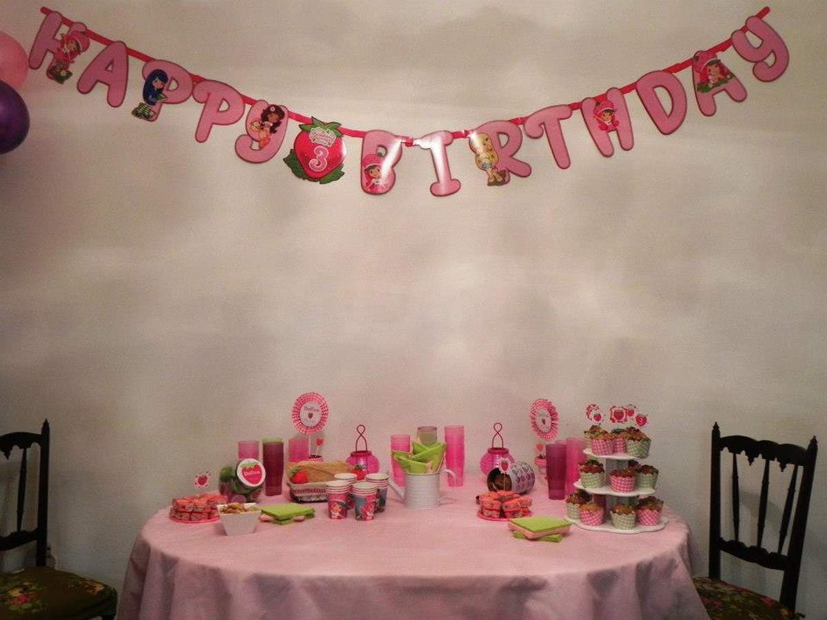 Delfina's Strawberry Shortcake Party - None
