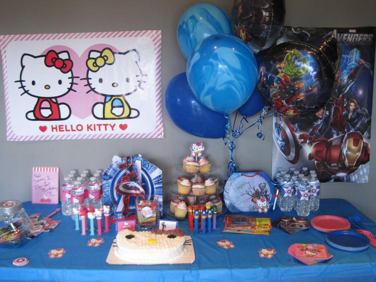 Captain America meets Hello Kitty - Captain America