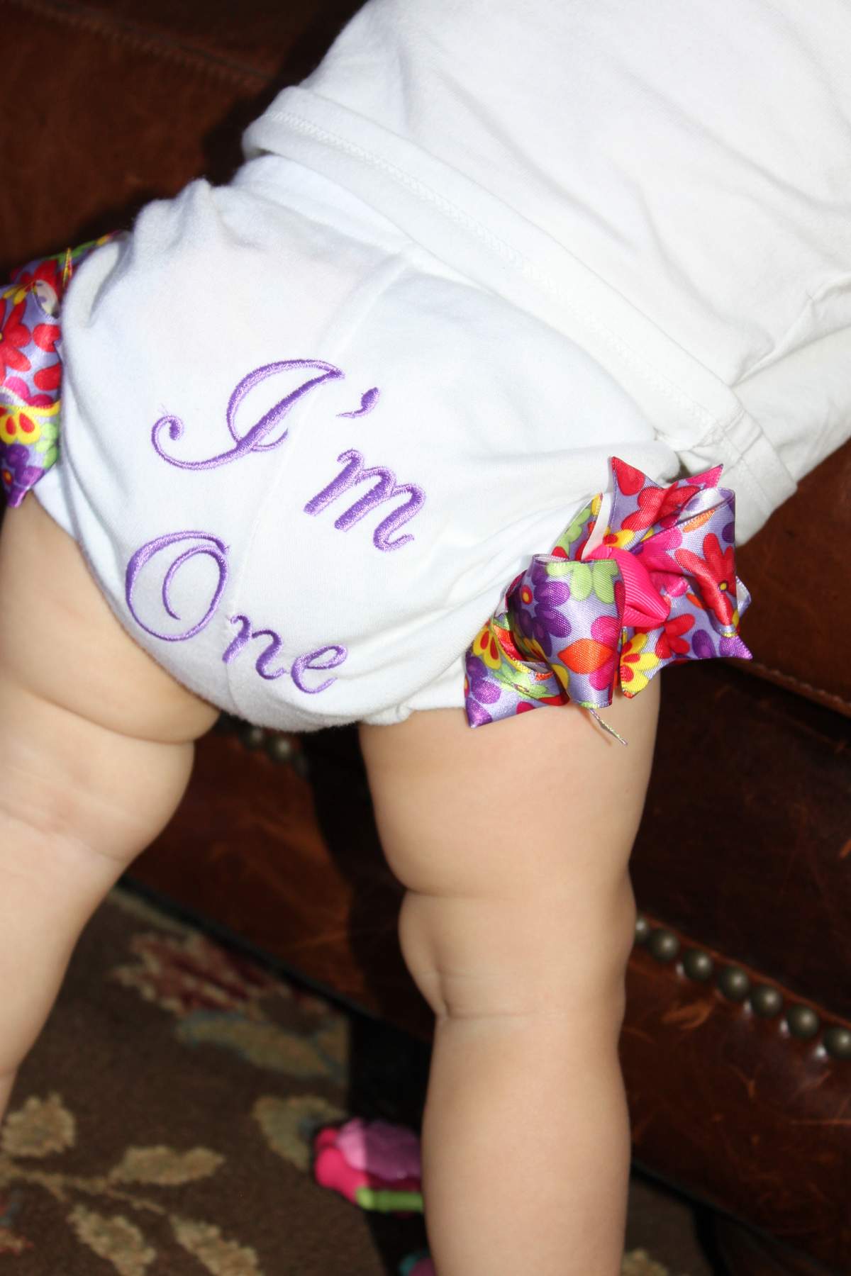 Hadley Jane is 1 - garden party