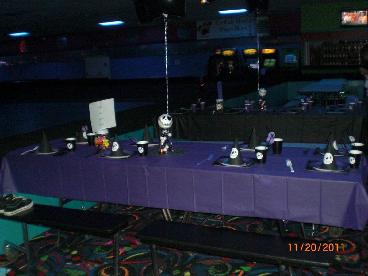 Jack Skellington Birthday Party Ideas Photo 9 of 17 Catch My Party
