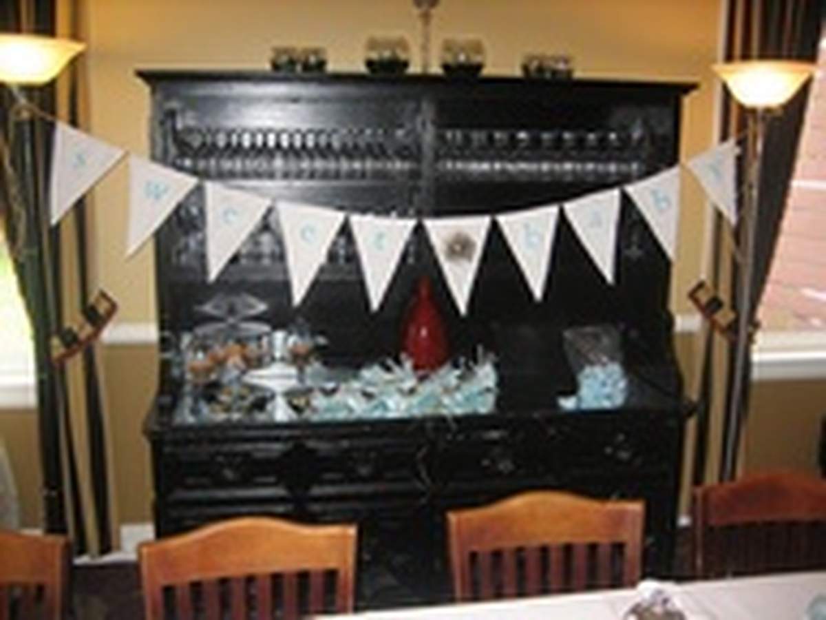 Ashley's Baby Shower - Birds/Nest