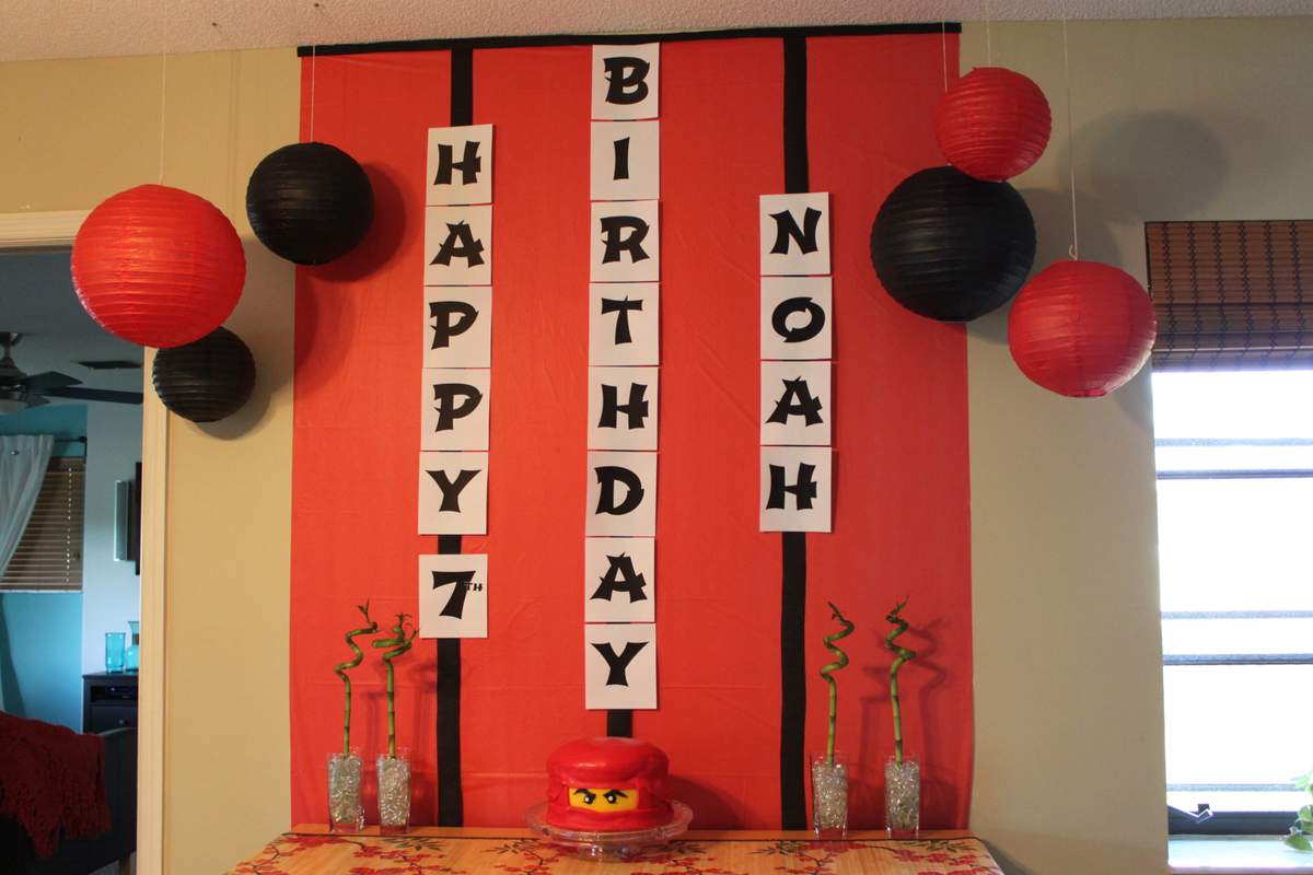 Noah turns 7 - Ninjago