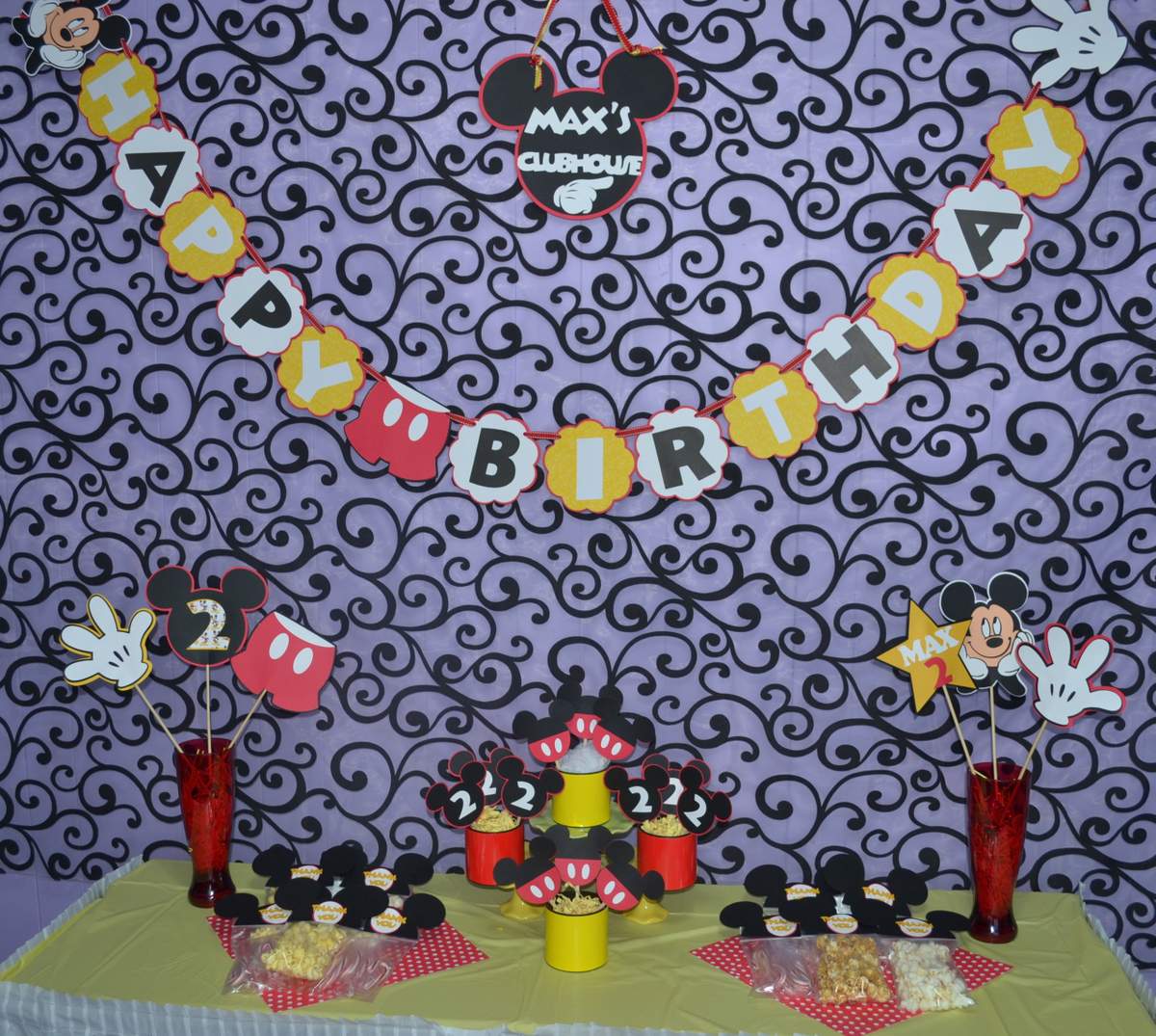 Mickey Mouse Clubhouse For Max - Mickey Mouse Party