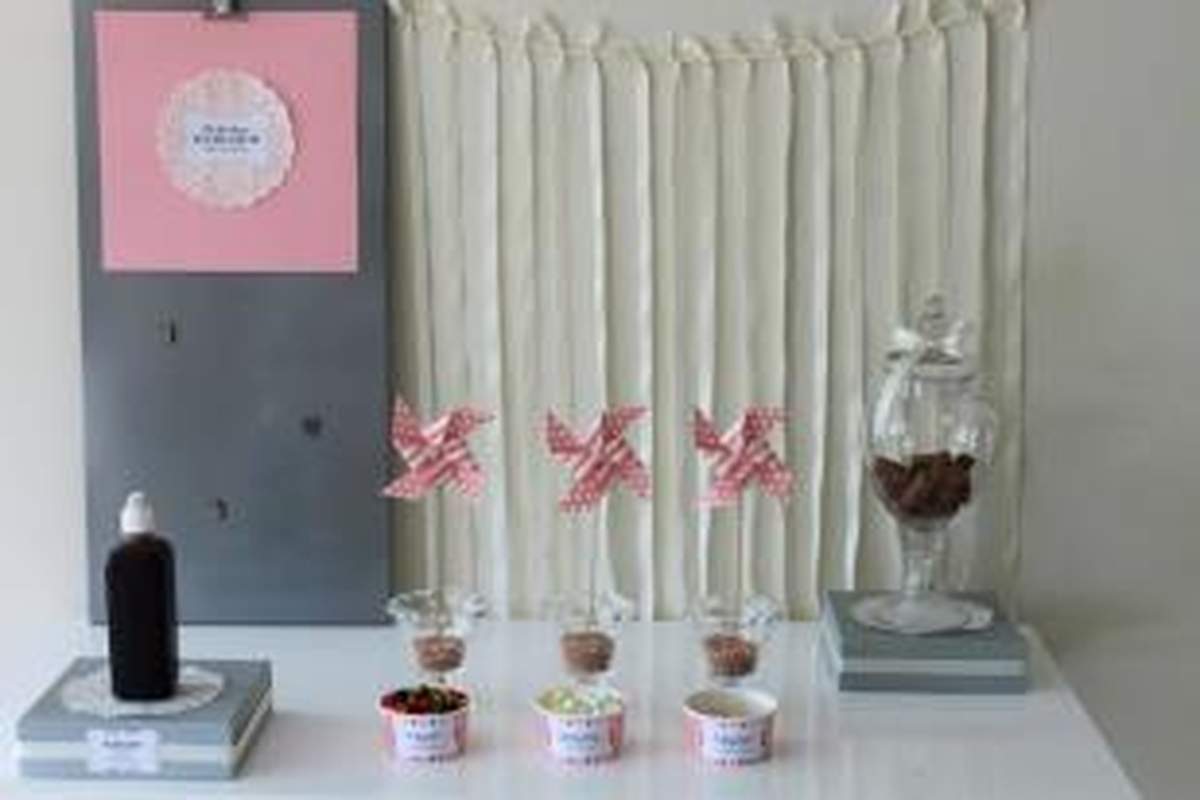 Vintage Ice Cream Party - Vintage Shabby Chic