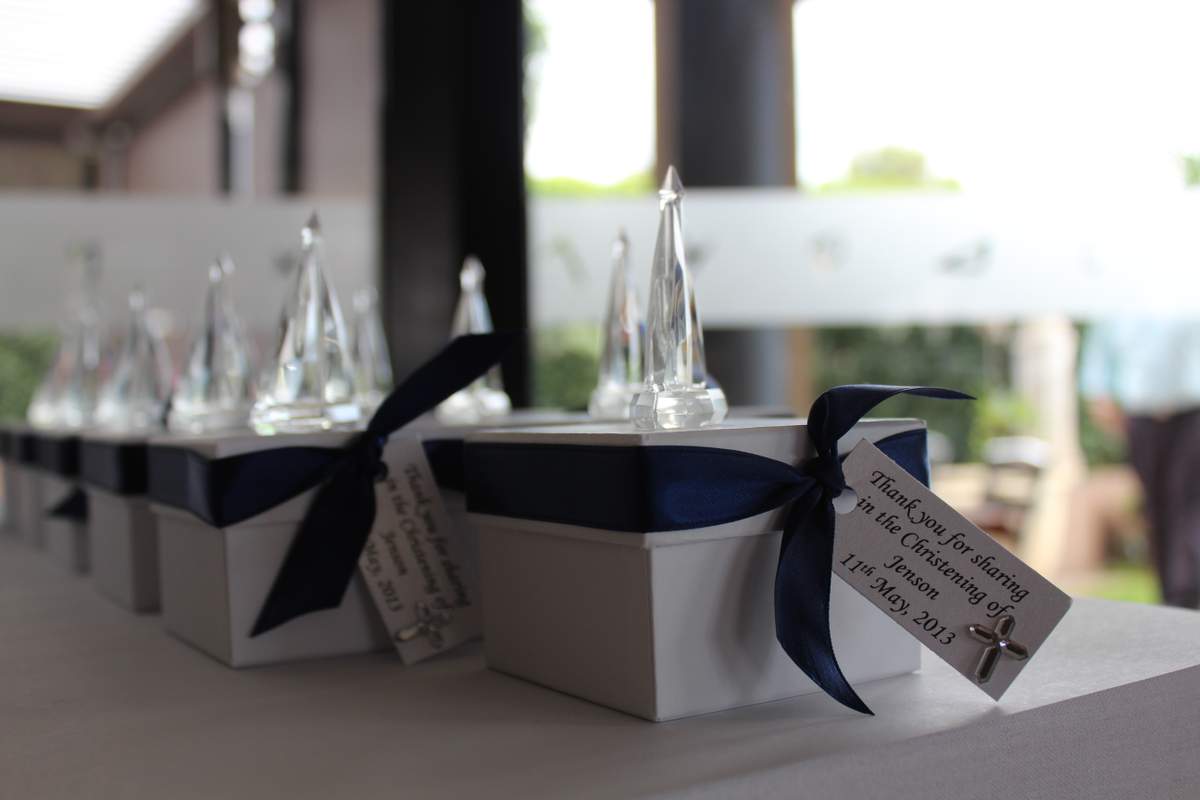 Christening Bomboniere for Jenson - Nautical