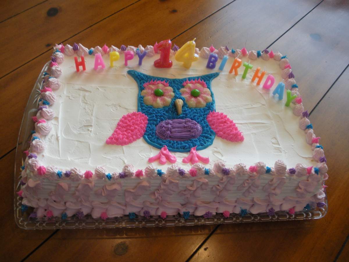 Alexsija's 14th Birthday - Owl Theme