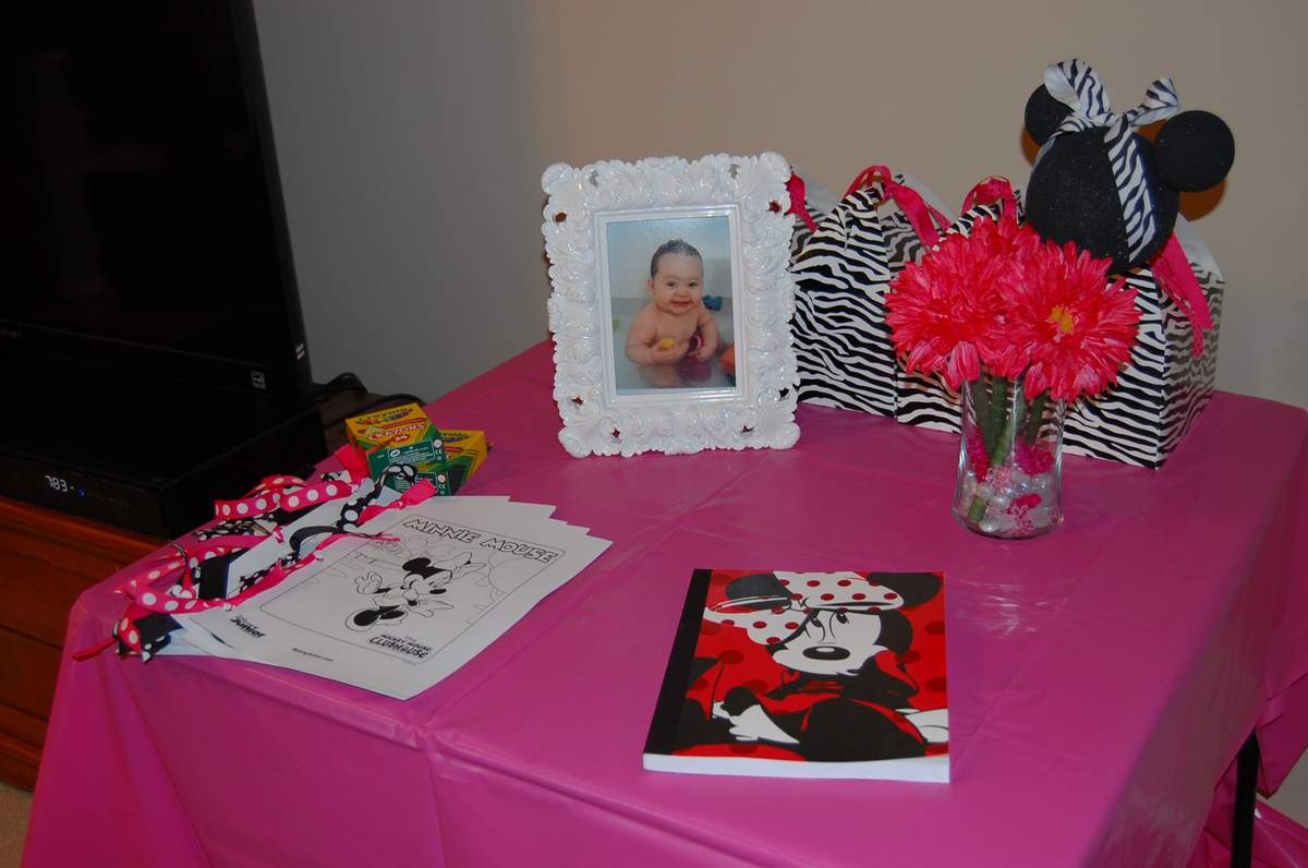 Rosalie's 1st Birthday - Minnie Mouse