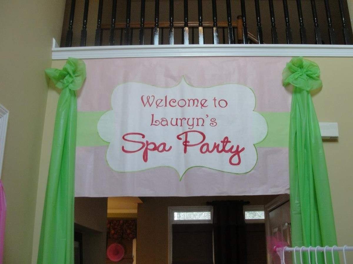Lauryn's 9th Birthday Spa Party! - Spa Party