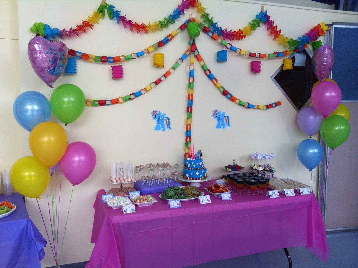 Rainbow Dash My Little Pony Party - My Little Pony