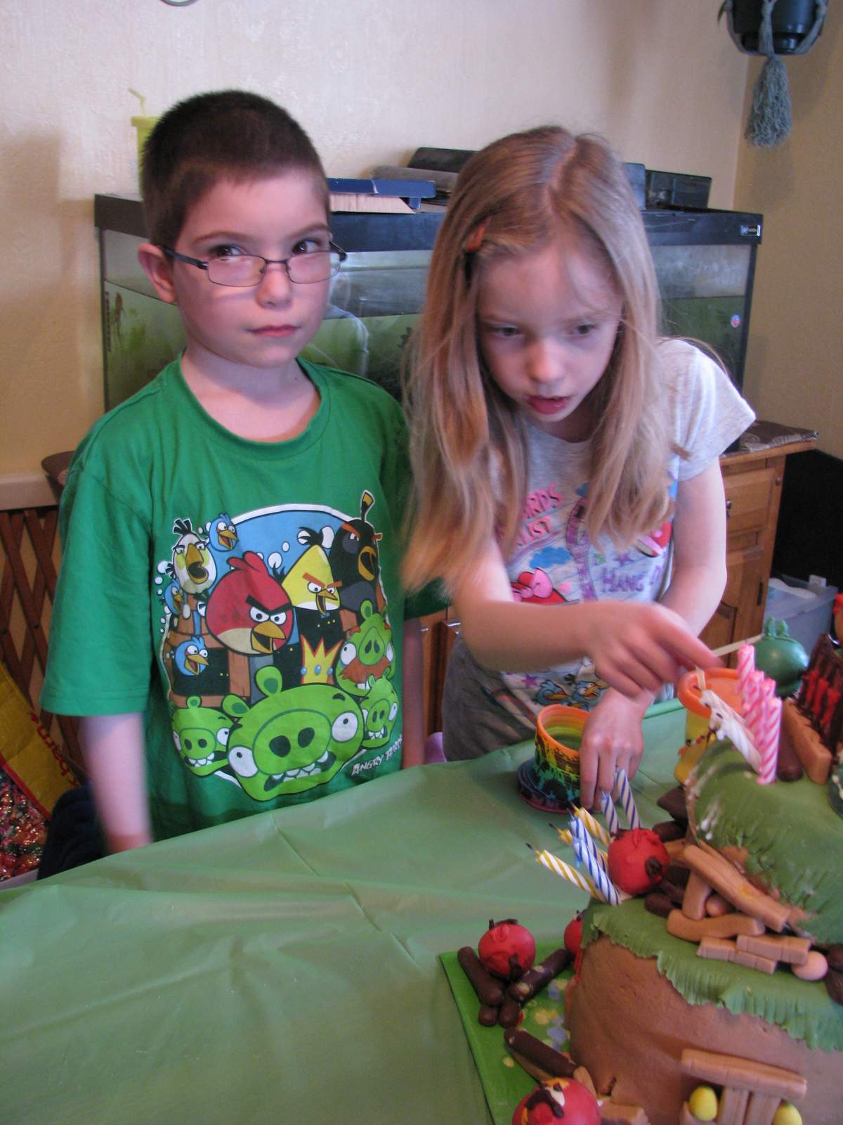 Emily and Ayden turn 7 - Angry Birds