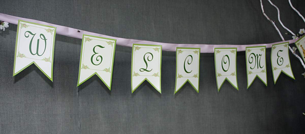 Welcome Baby Girlie - Baby Girl Shower