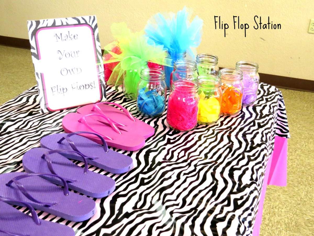 Spa Pamper Party Birthday Party Ideas Photo 6 Of 16 Catch My Party