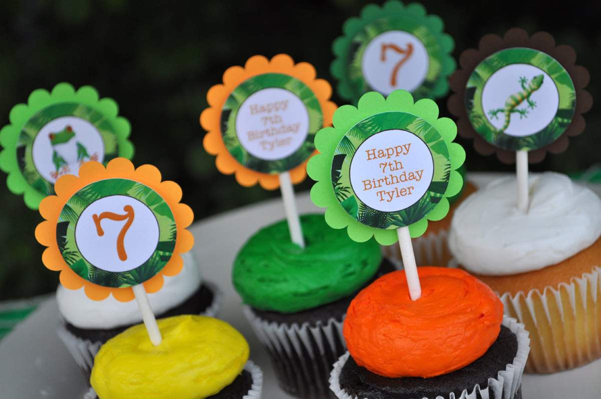 Reptile & Amphibian Birthday Party Ideas | Photo 1 of 12 | Catch My Party