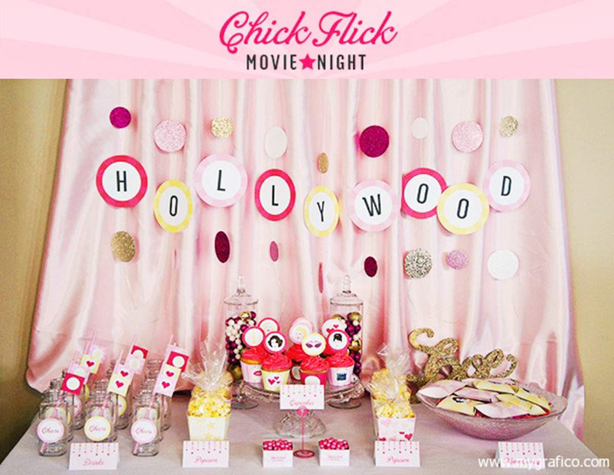 Chick Flick Movie Night - Girls night in