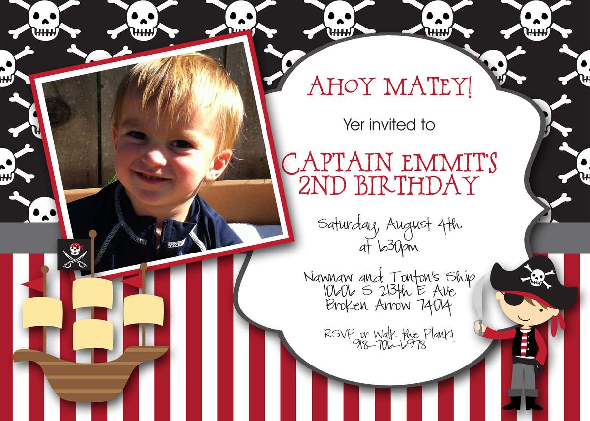Pirate birthday for my little scallywag - Pirate Party