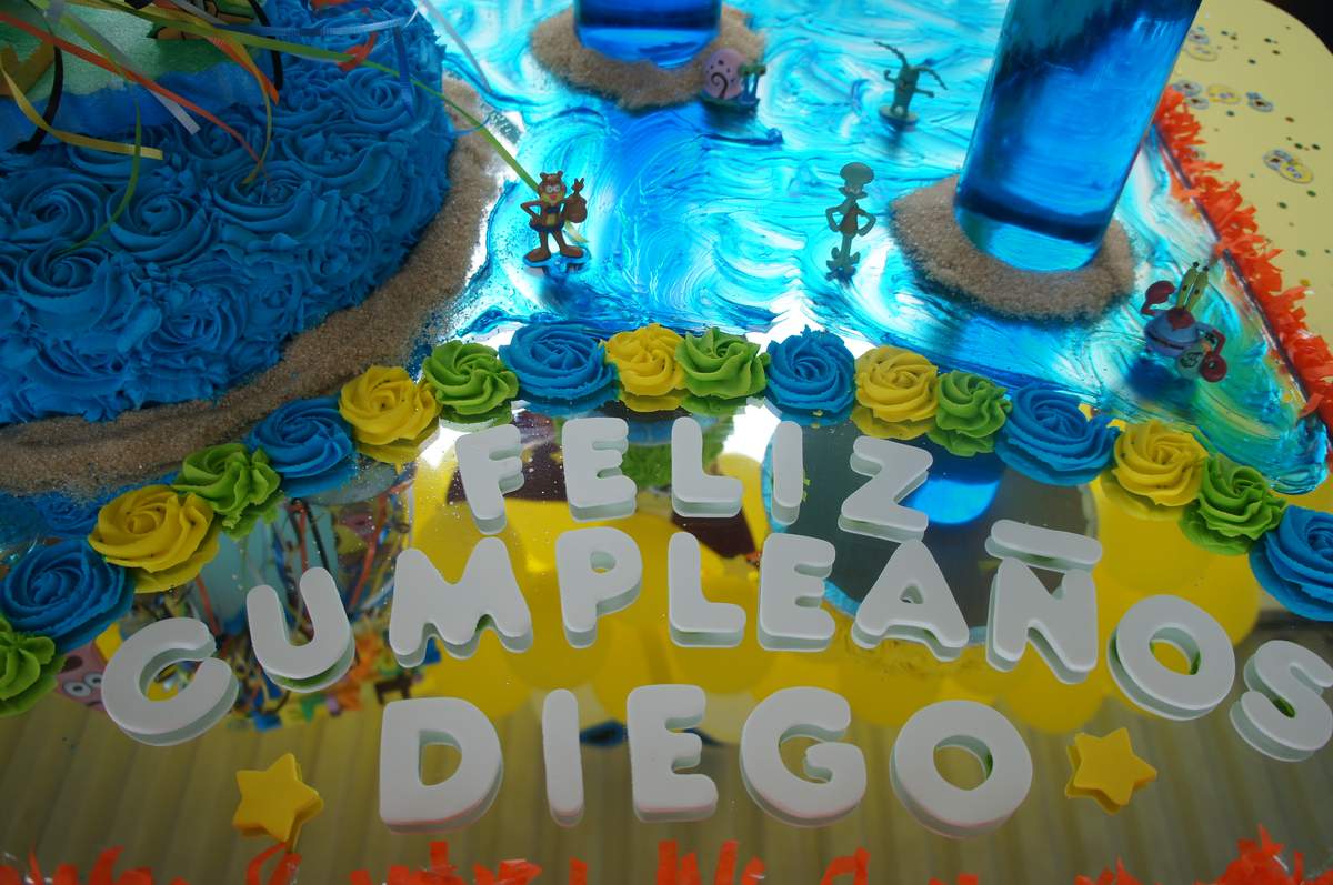 Diego's 4th Bday - Sponge Bob Squarepants