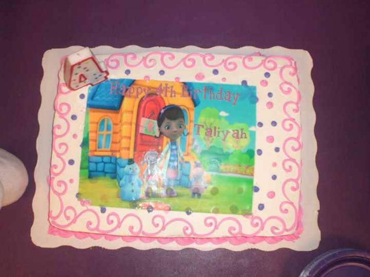Taliyah's 4th birthday party - Doc Mc Stuffins