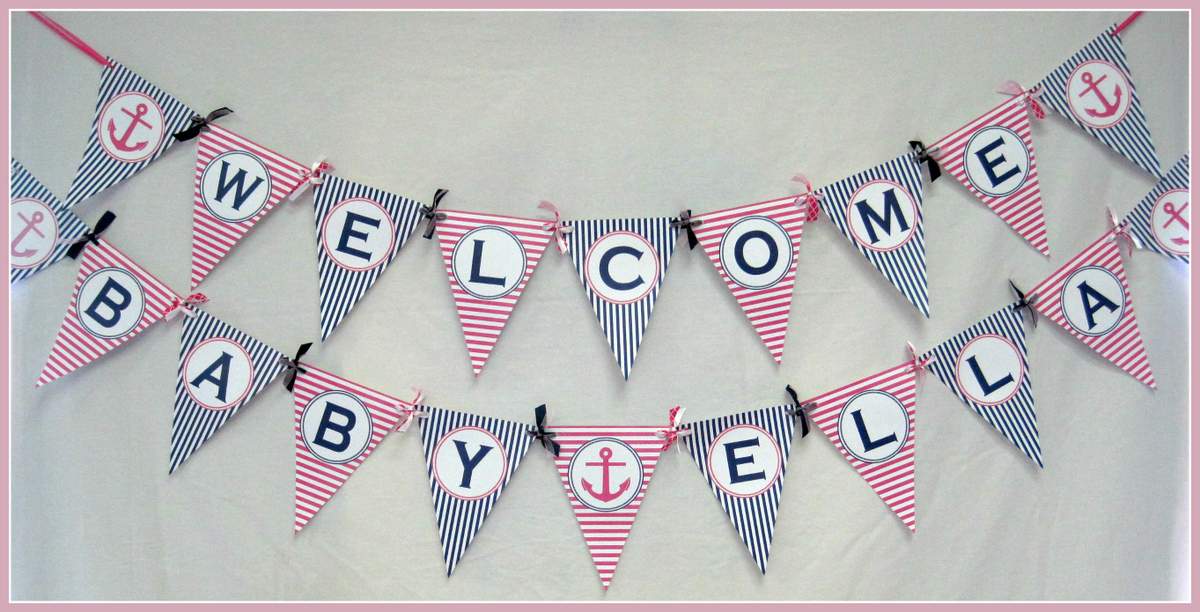Ella's Nautical Baby Shower - Nautical