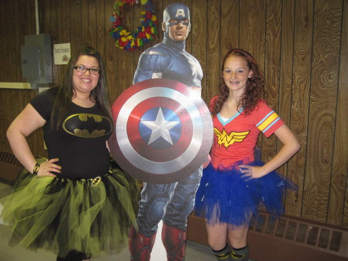 Andy's 30th superhero bash - Superheros
