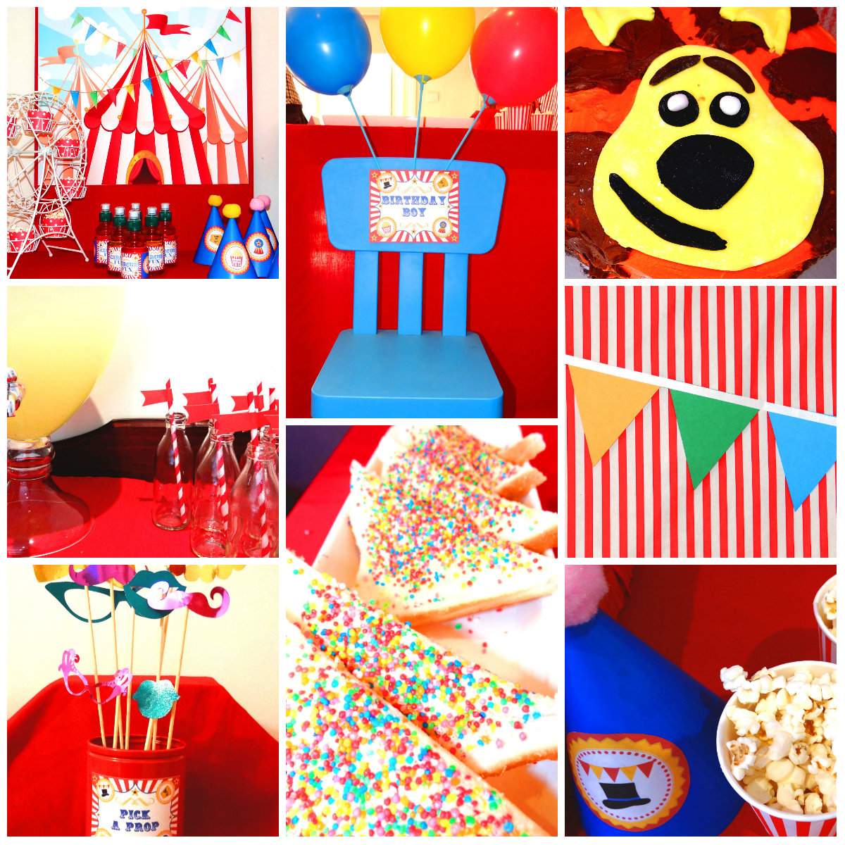 It's a Circus in Here 2nd Birthday Party - None