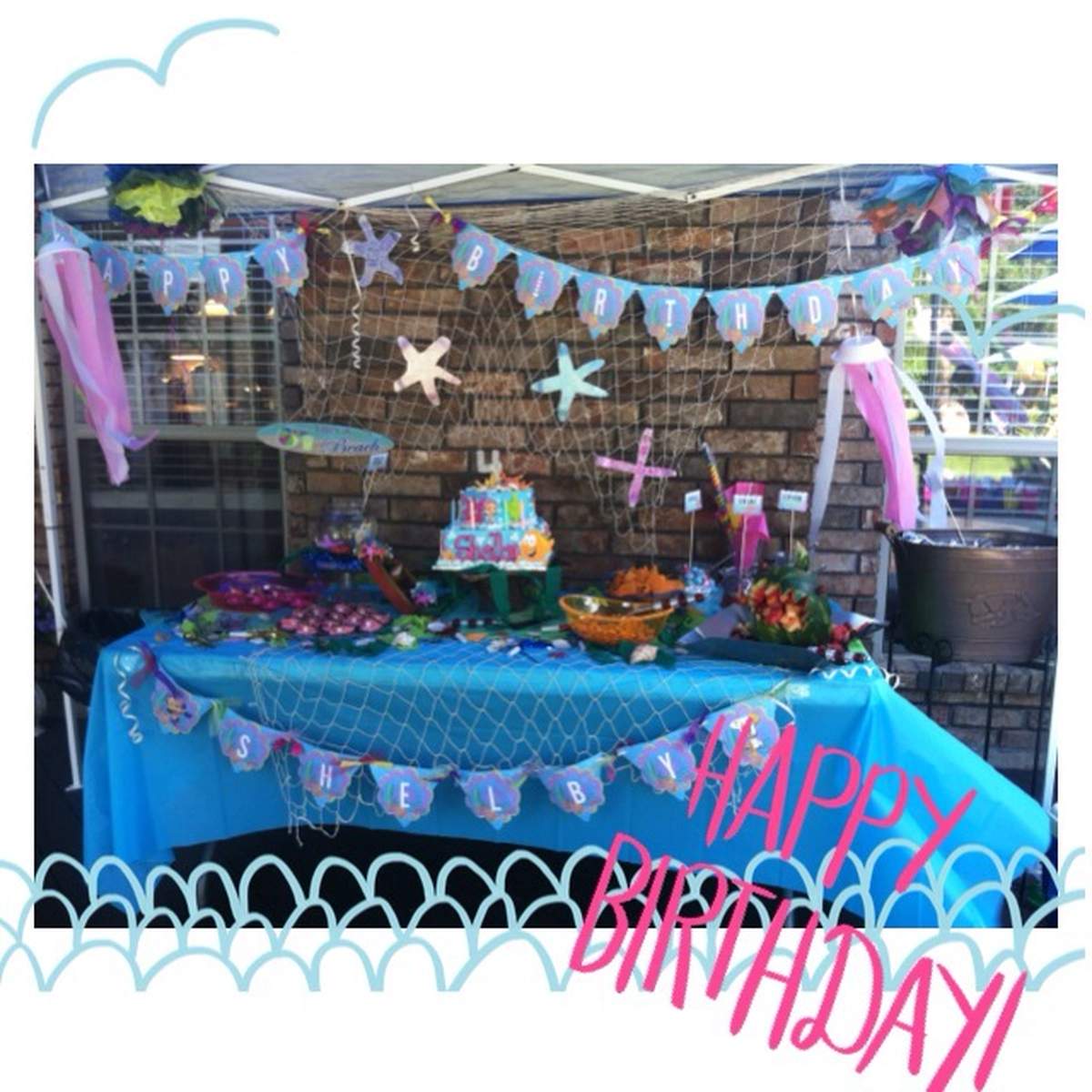 Shelby's 4th Birthday - Beach Bubble Guppies Party
