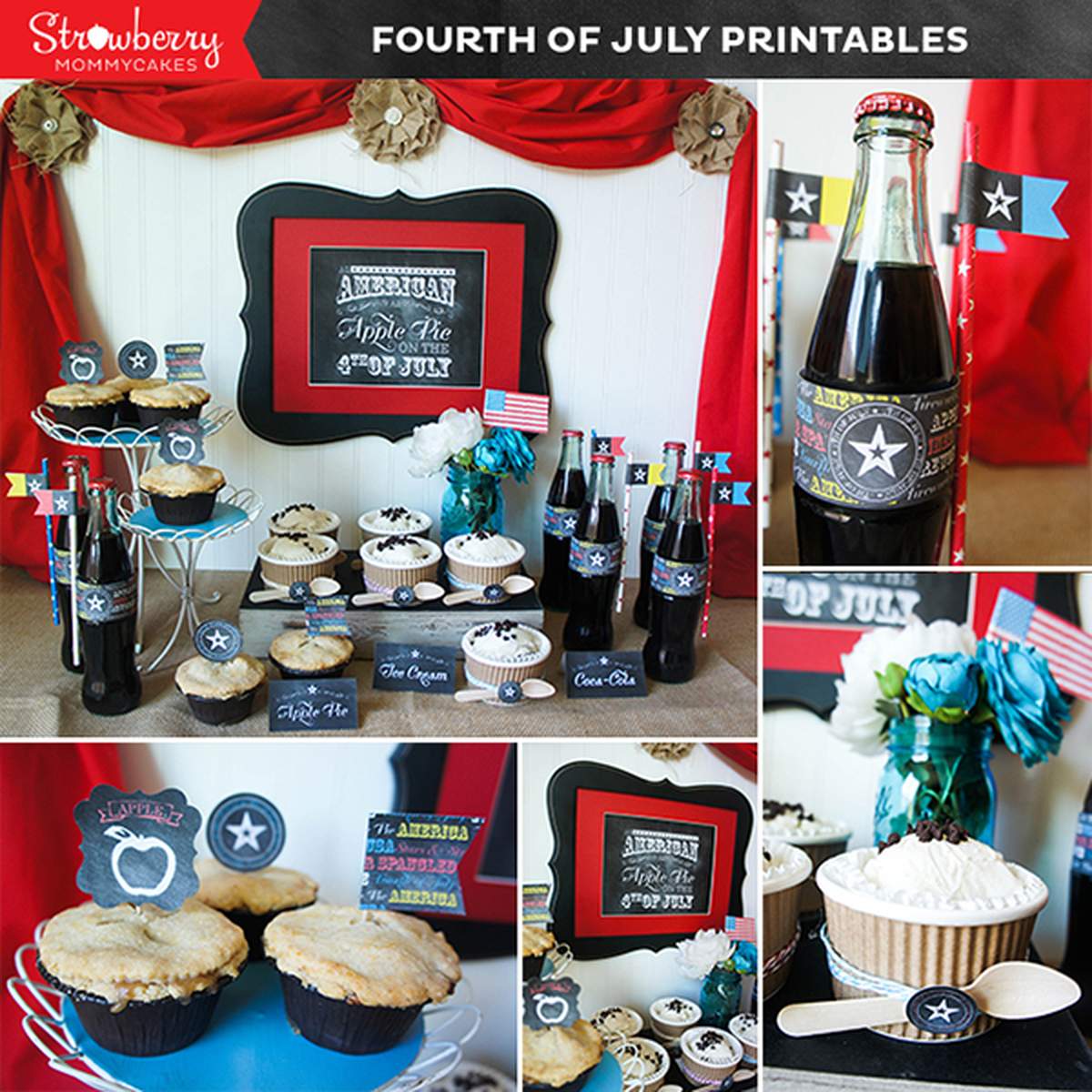 As American as Apple Pie on the Fourth of July - Old Fashioned 4th of July Party